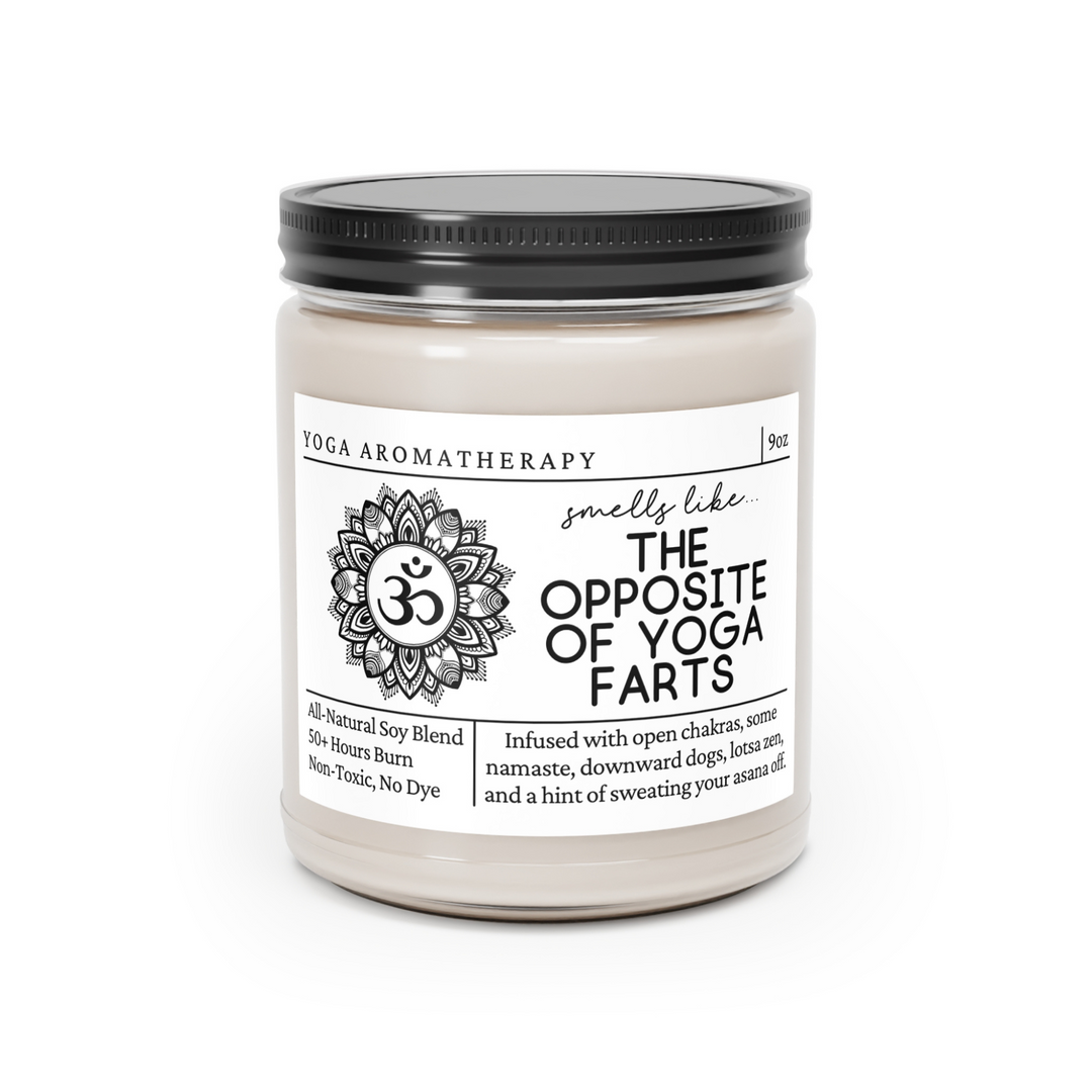 Yoga Candle - Smells Like The Opposite Of Yoga Farts