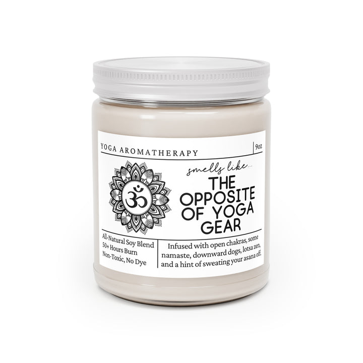 Yoga Candle - Smells Like The Opposite Of Yoga Gear