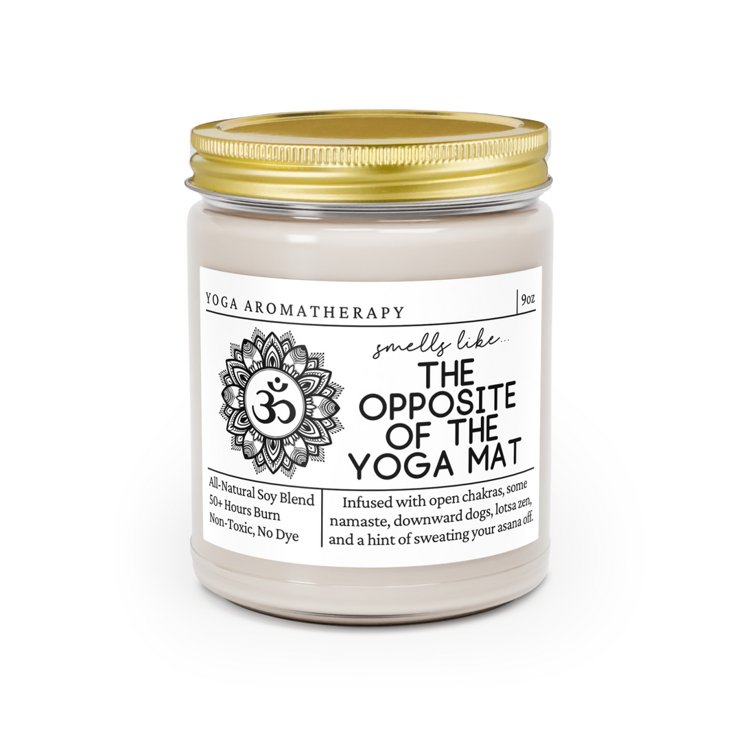 Yoga Candle - Smells Like The Opposite Of Yoga Gear