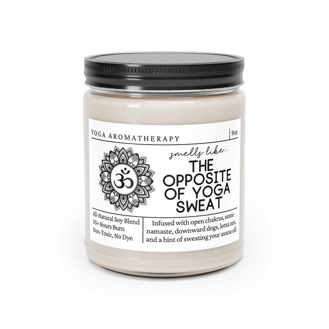 Yoga Candle - Smells Like The Opposite Of Yoga Gear