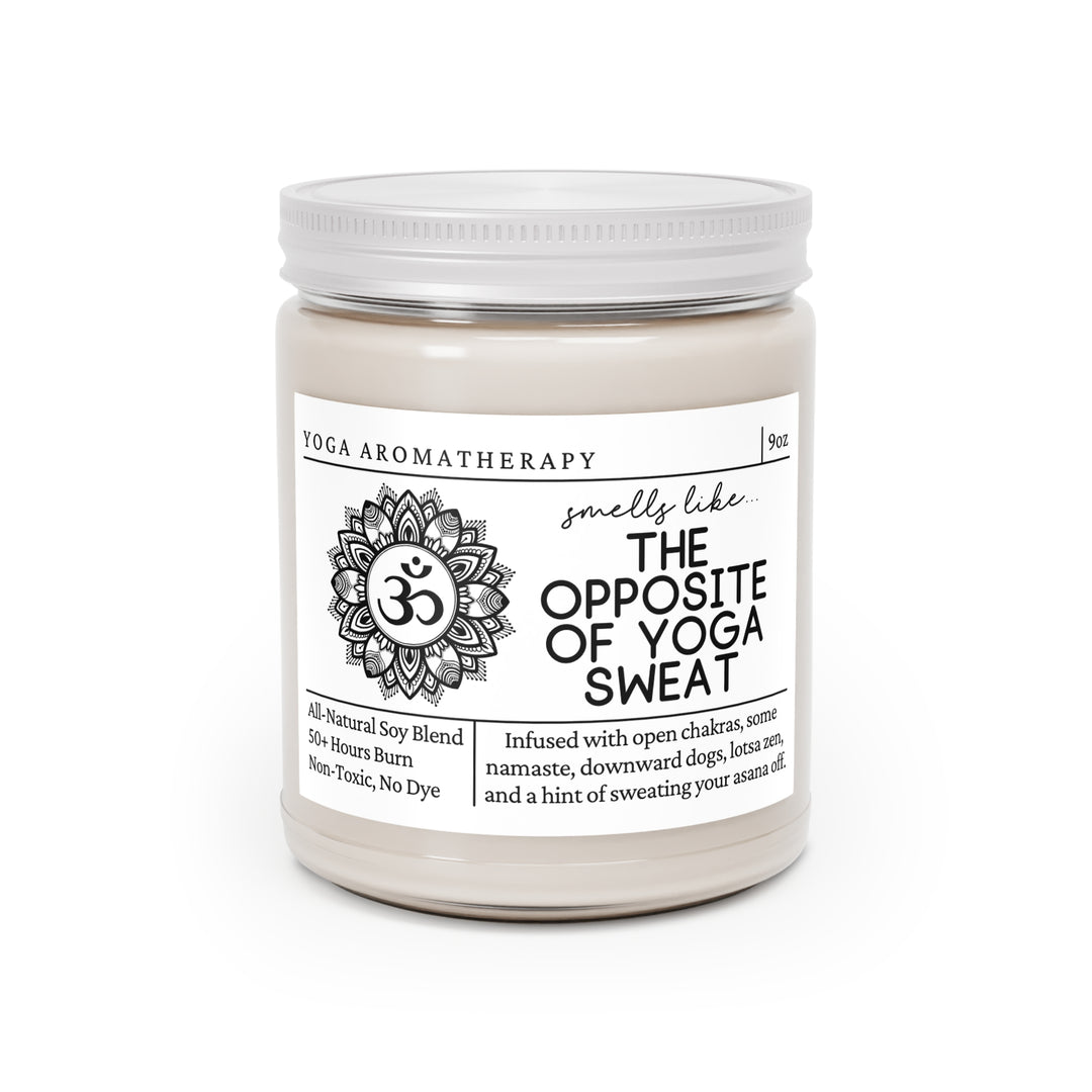 Yoga Candle - Smells Like The Opposite Of Yoga Sweat