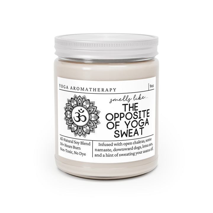 Yoga Candle - Smells Like The Opposite Of Yoga Sweat