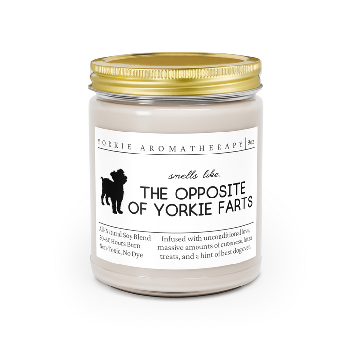 Yorkie Candle - Smells Like The Opposite Of Yorkie Farts