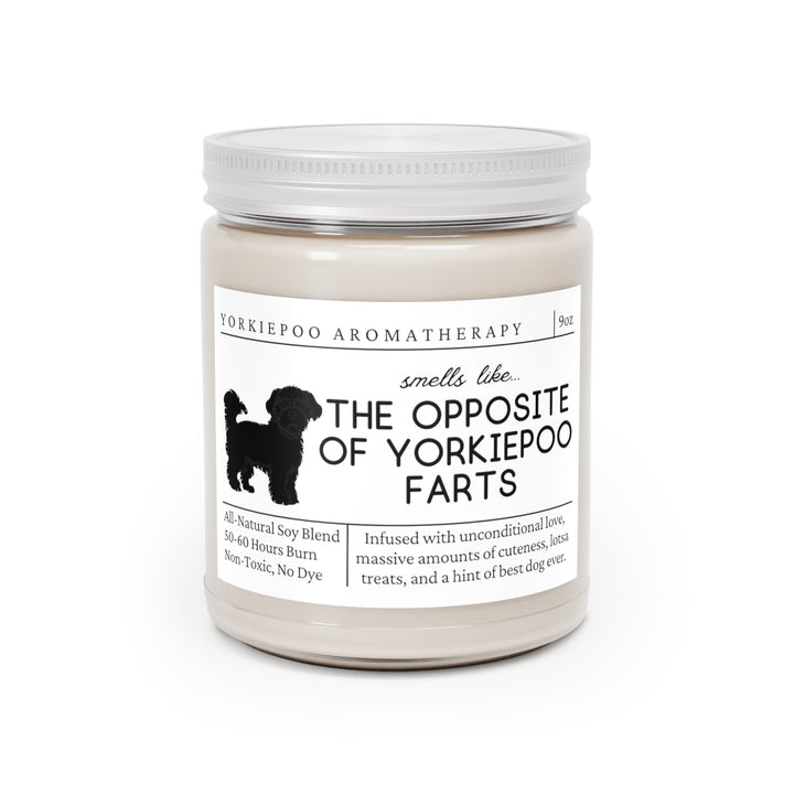 Yorkiepoo Candle - Smells Like The Opposite Of Yorkiepoo Farts